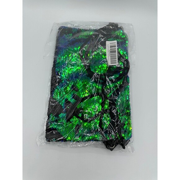 Mermaid Colors Sequin Drawstring Backpack NEW - Picture 3 of 3